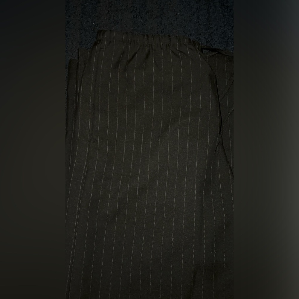 H&M office pants striped